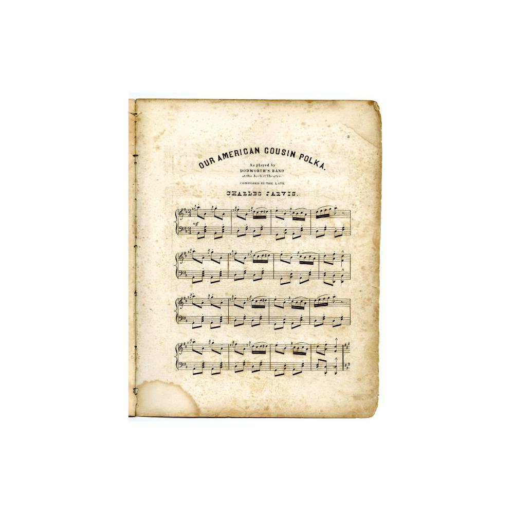 Image: Our American Cousin Polka