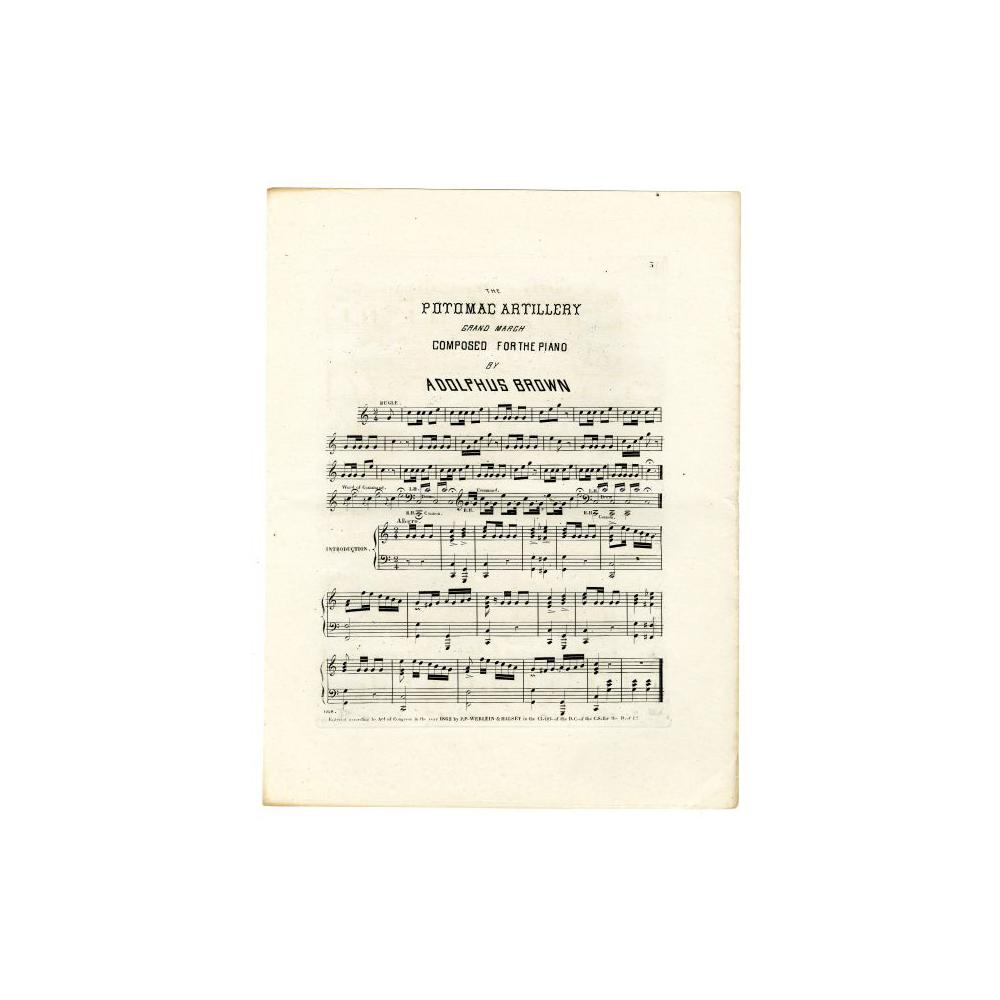 Image: Potomac Artillery Grand March