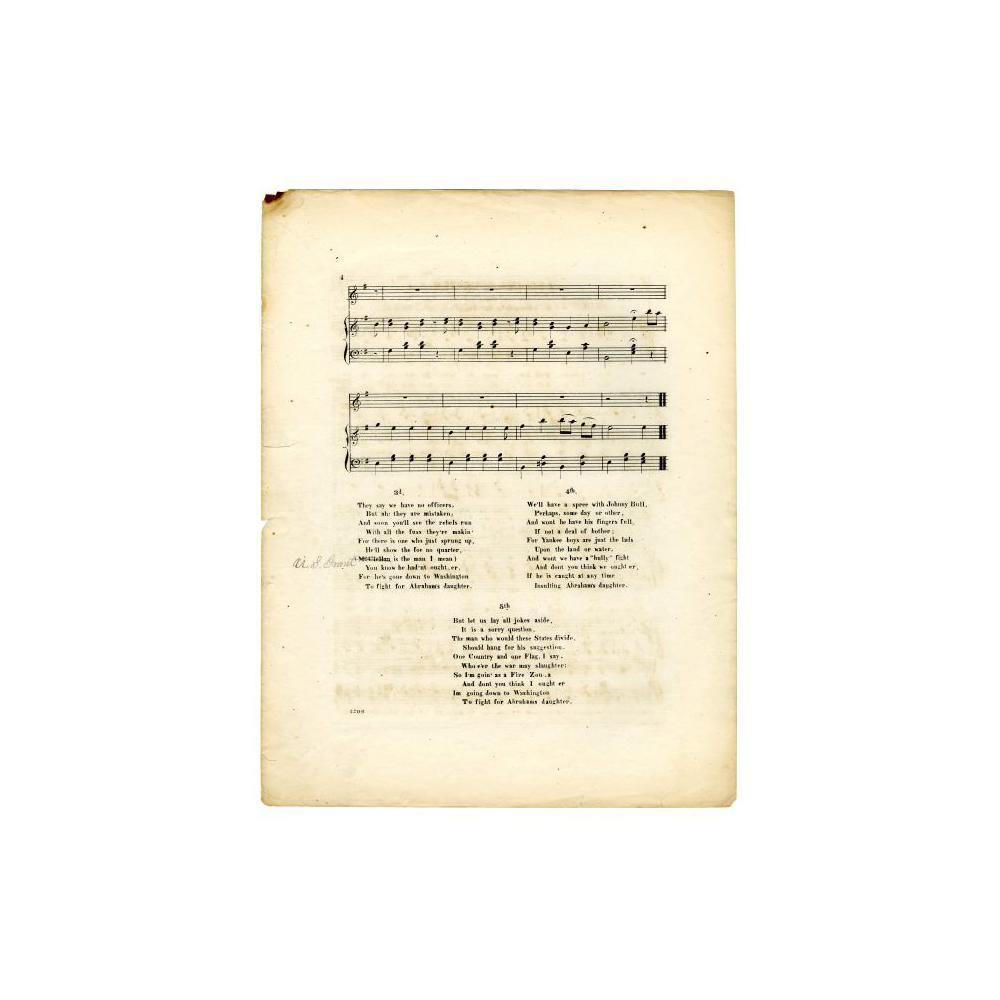 Image: Raw Recruits or Abraham's Daughter