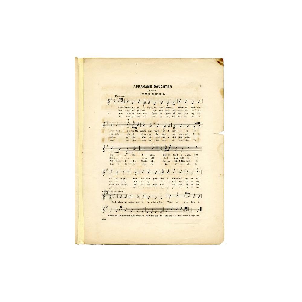 Image: Raw Recruits or Abraham's Daughter