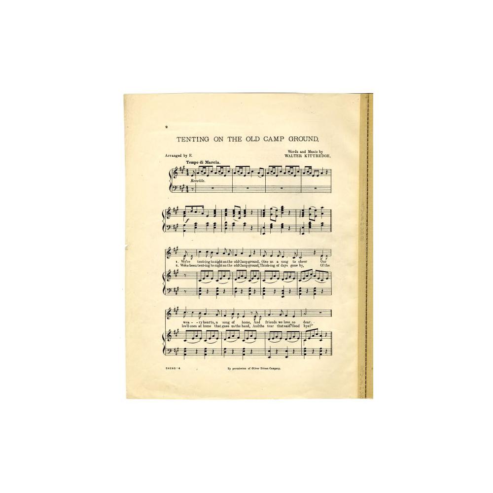 Image: Tenting on the Old Camp Ground