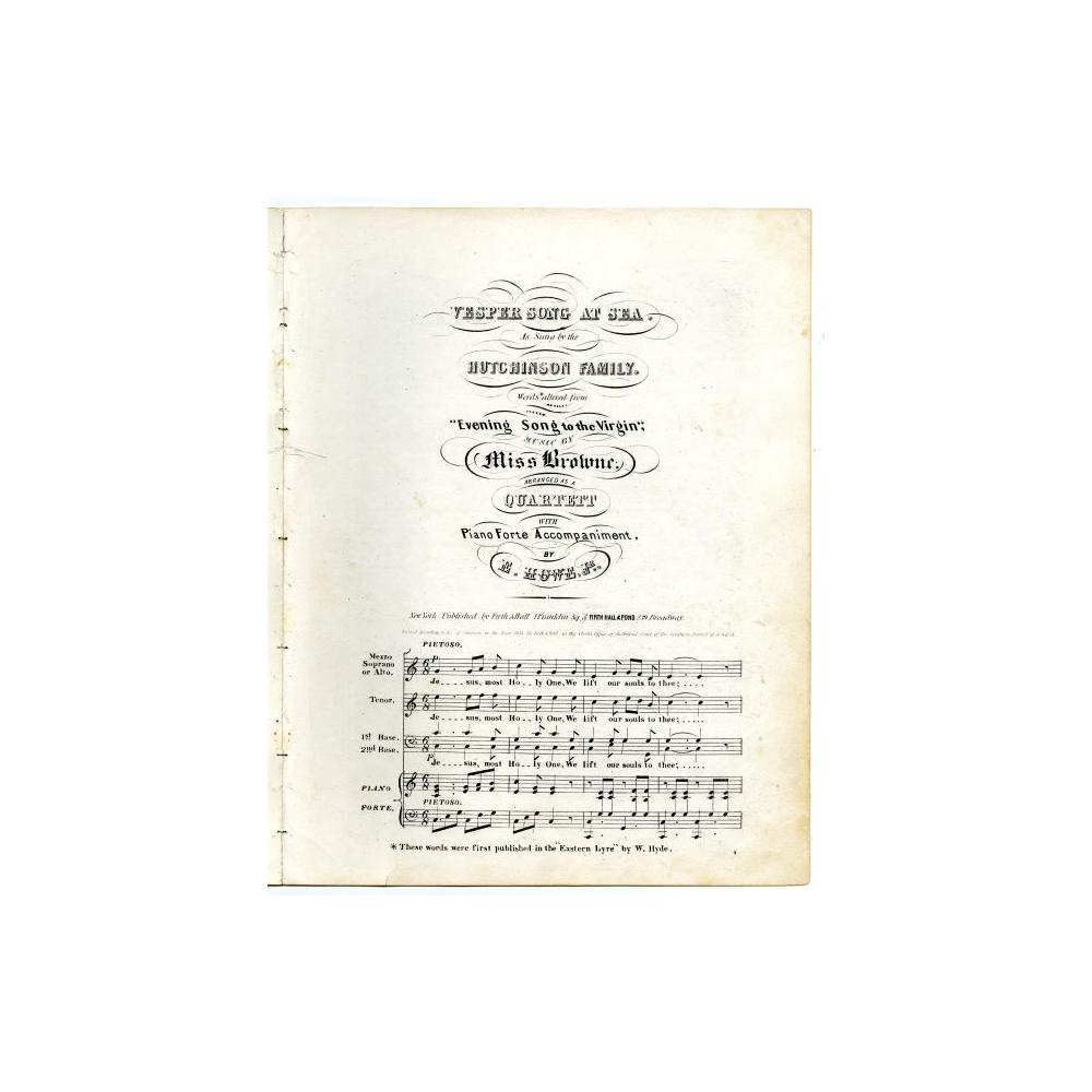 Image: Vesper Song at Sea