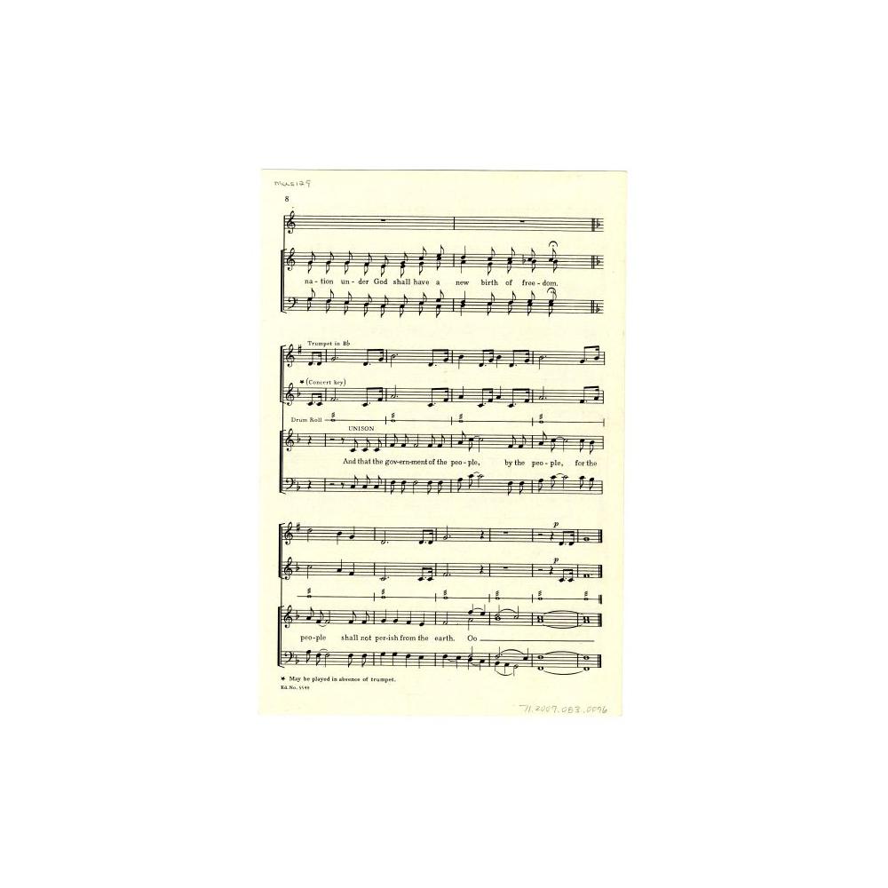 Image: The Gettysburg Address