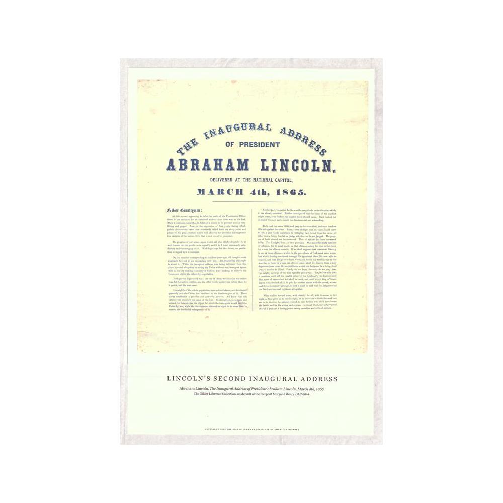 Image: The Inaugural Address of President Abraham Lincoln