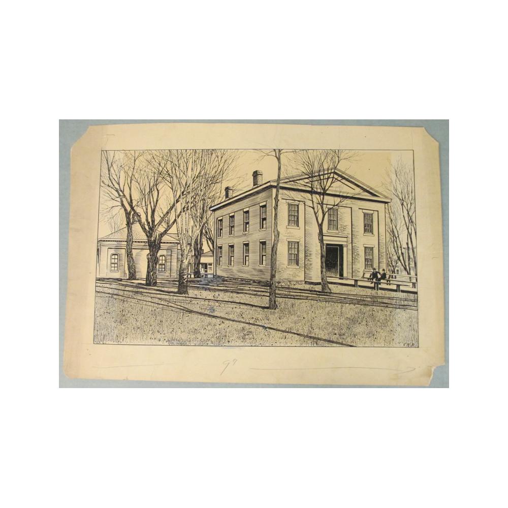 Image: Court House in Petersburg, Illinois