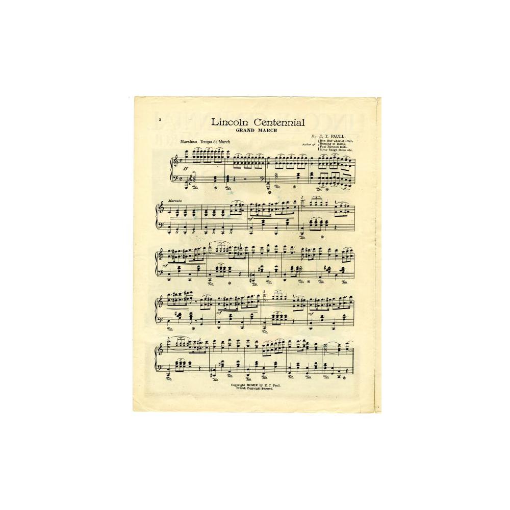 Image: Lincoln Centennial Grand March