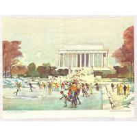 Image: Winter - Lincoln Memorial