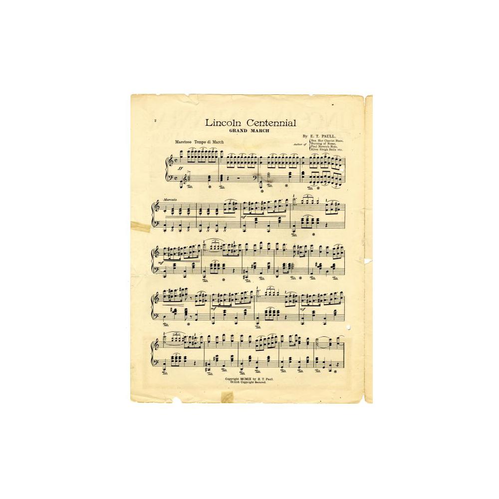 Image: Lincoln Centennial Grand March