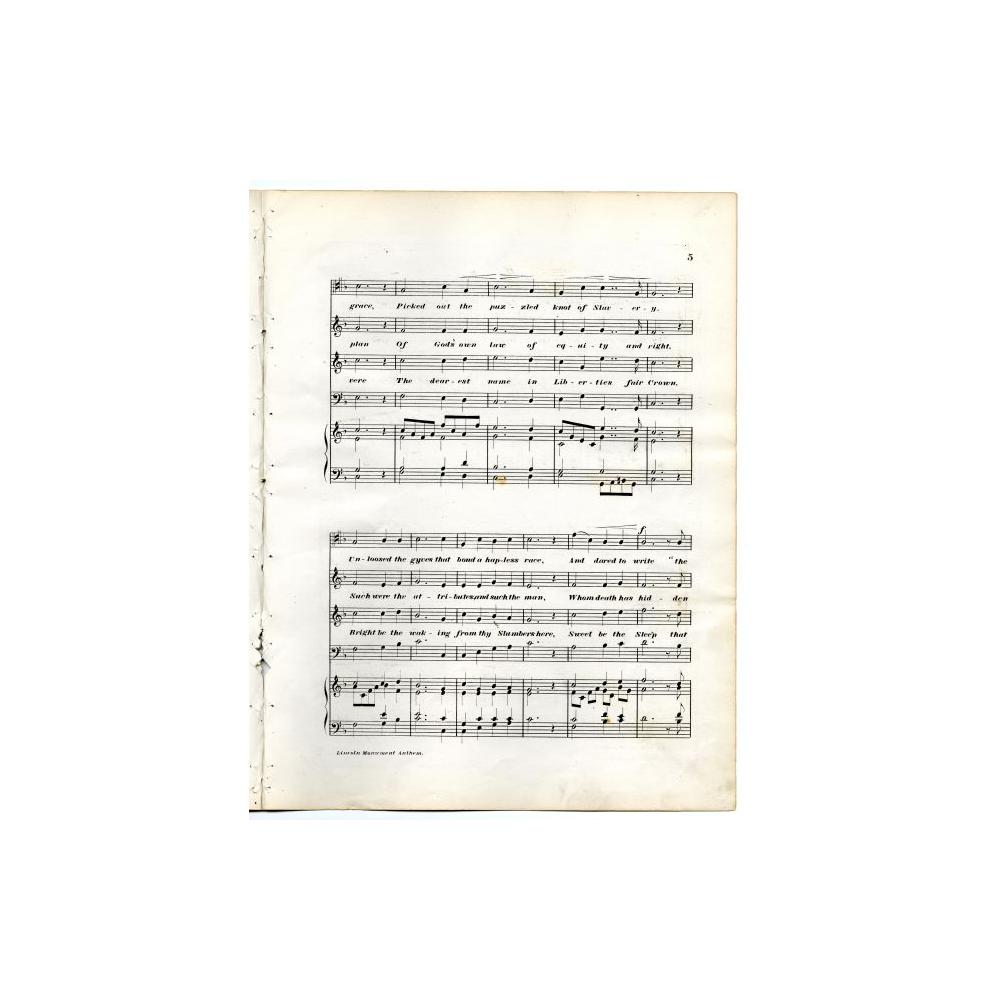 Image: Lincoln Monument Anthem