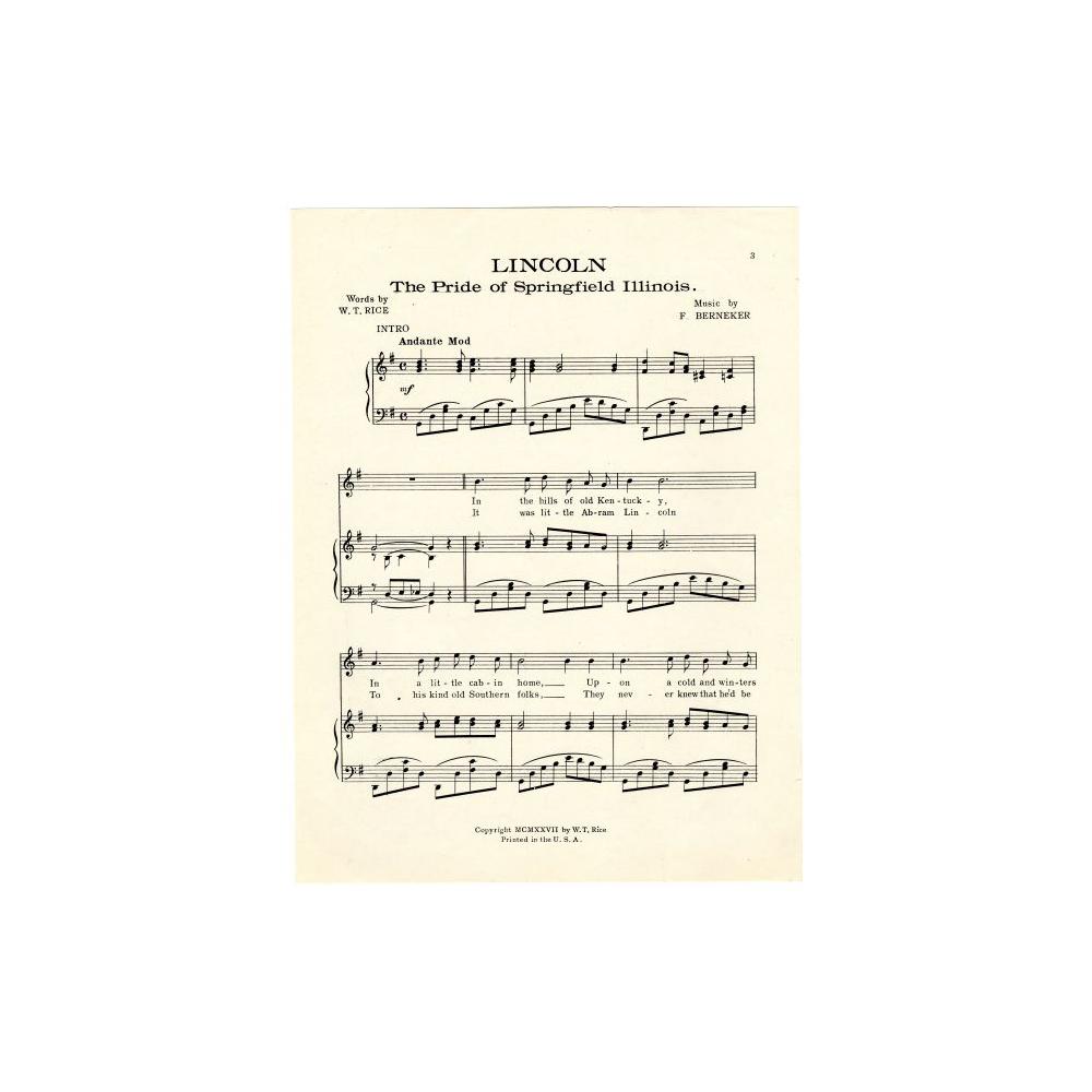 Image: Lincoln the Pride of Springfield Illinois