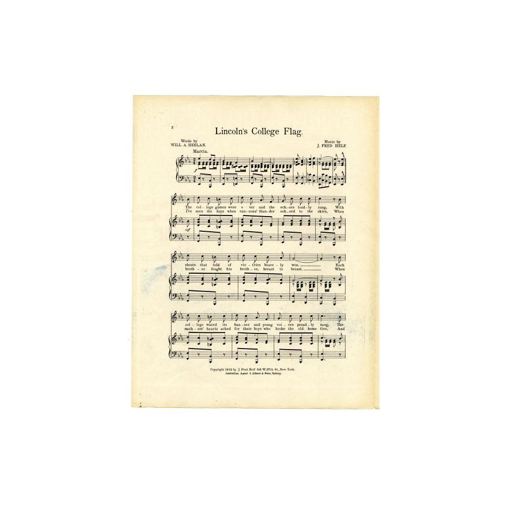 Image: Lincoln's College Flag