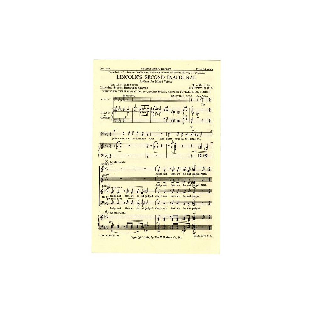 Image: Lincoln's Second Inaugural