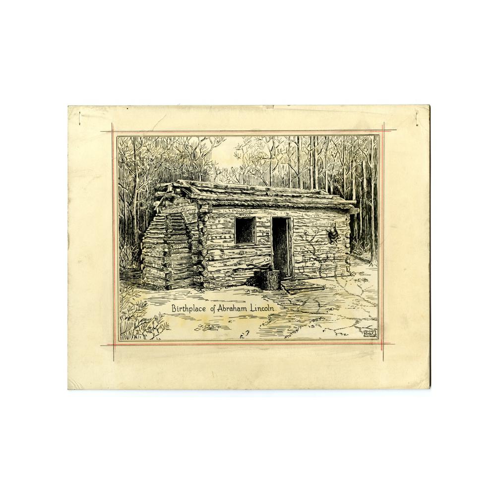 Image: Birthplace of Abraham Lincoln.