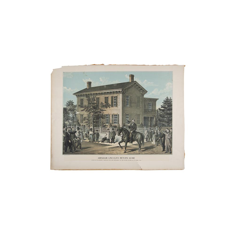 Image: Abraham Lincoln's Return Home