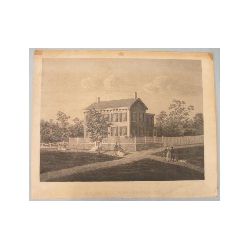 Image: Lincoln's Home Springfield, ILL.