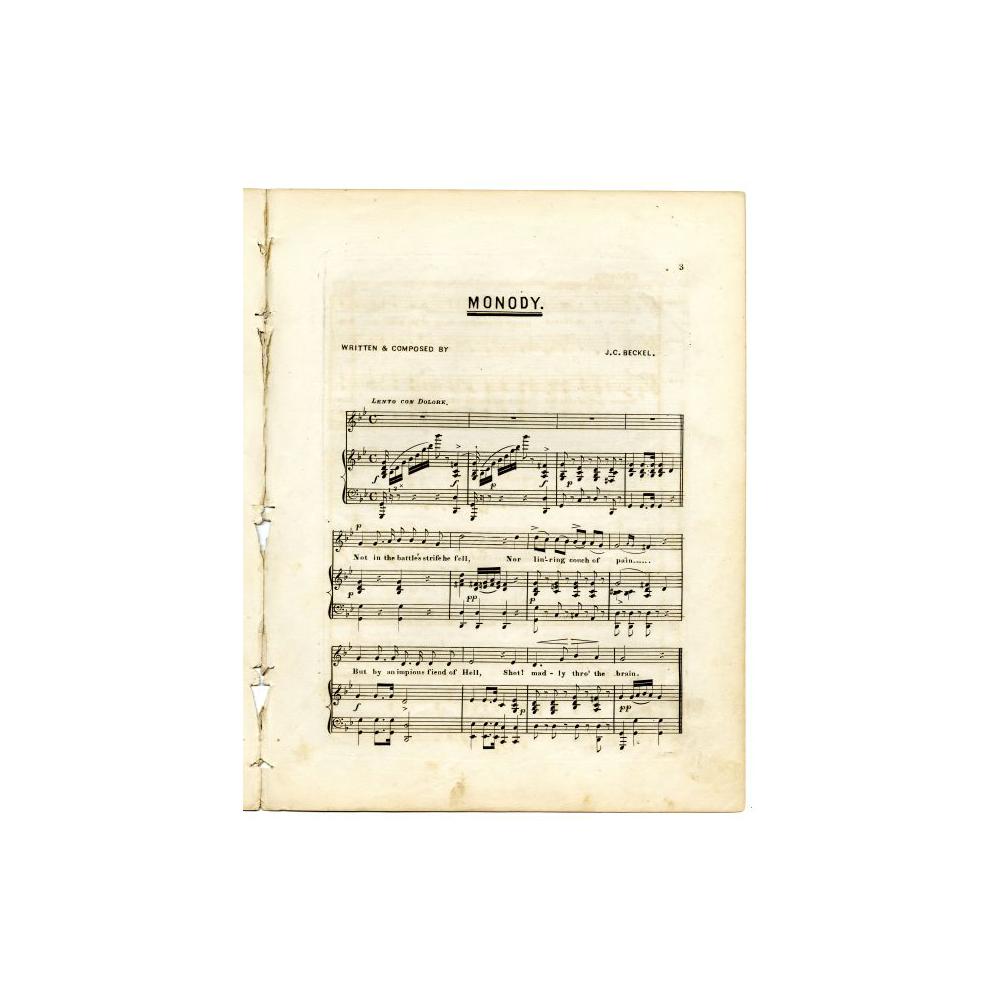 Image: Monody on the death of Abraham Lincoln