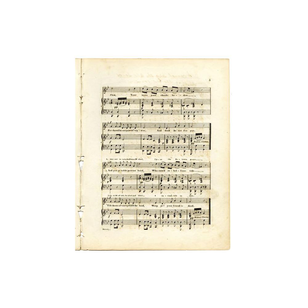 Image: Monody on the death of Abraham Lincoln