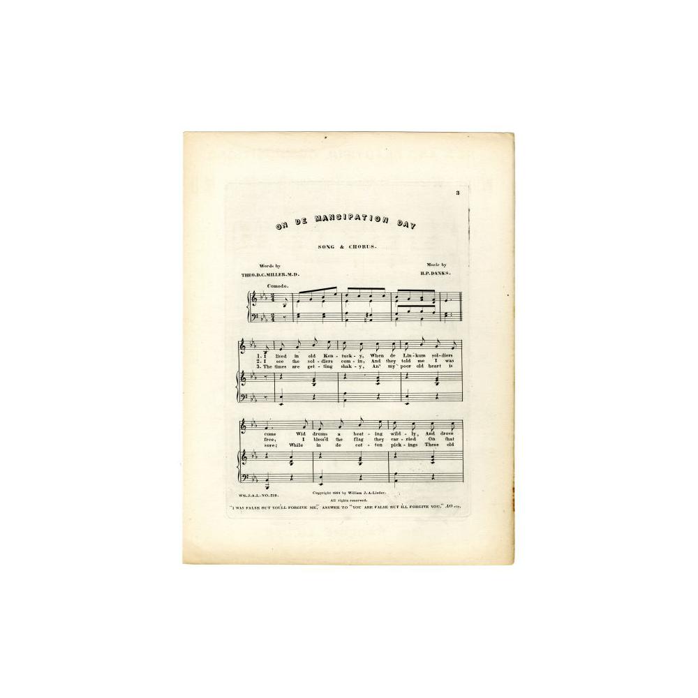 Image: On De 'Mancipation Day