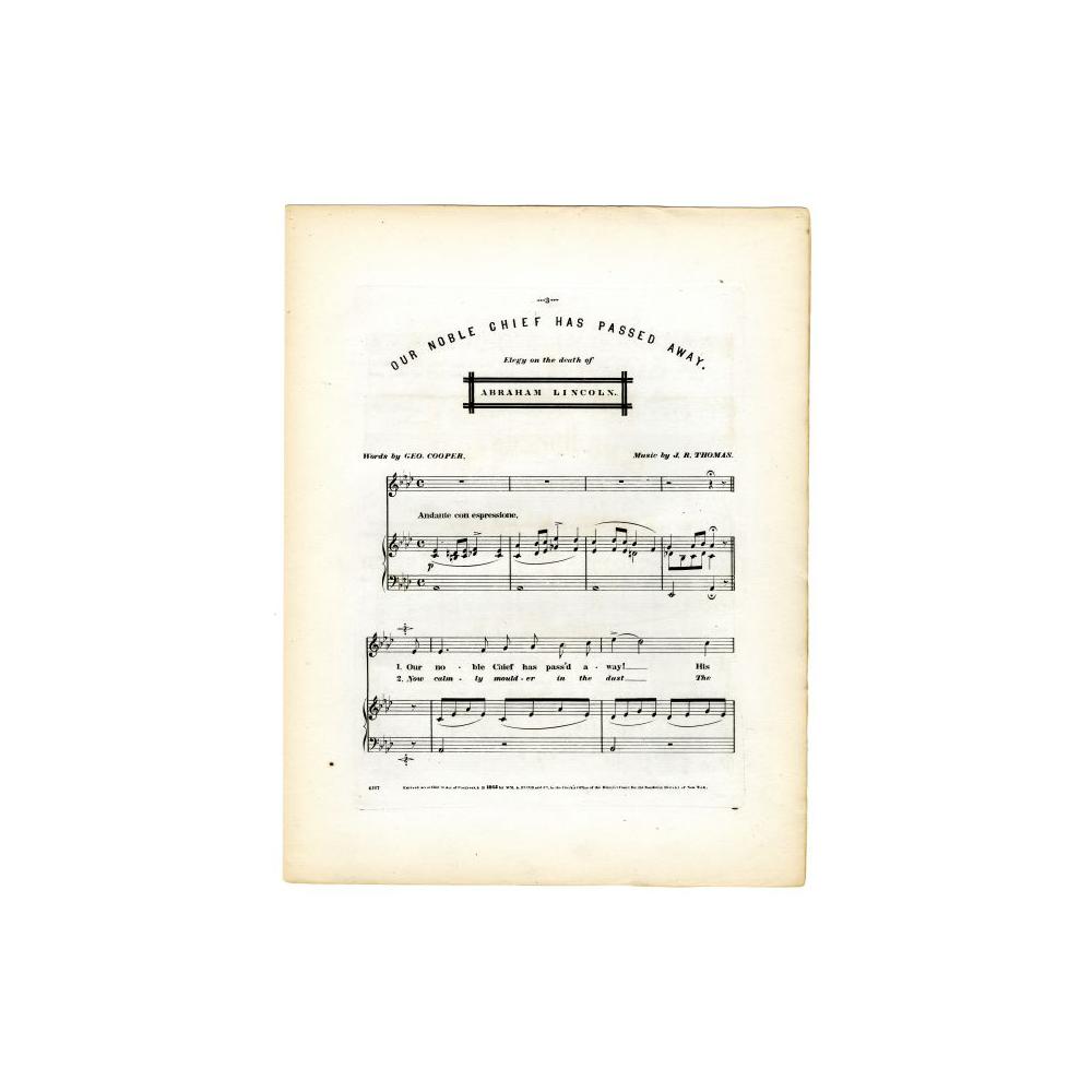 Image: Our Noble Chief Has Passed Away