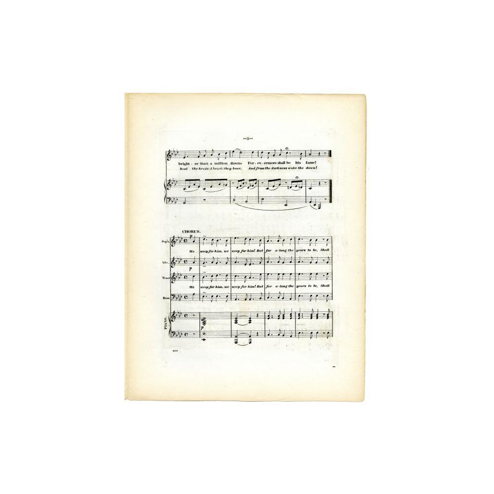 Image: Our Noble Chief Has Passed Away