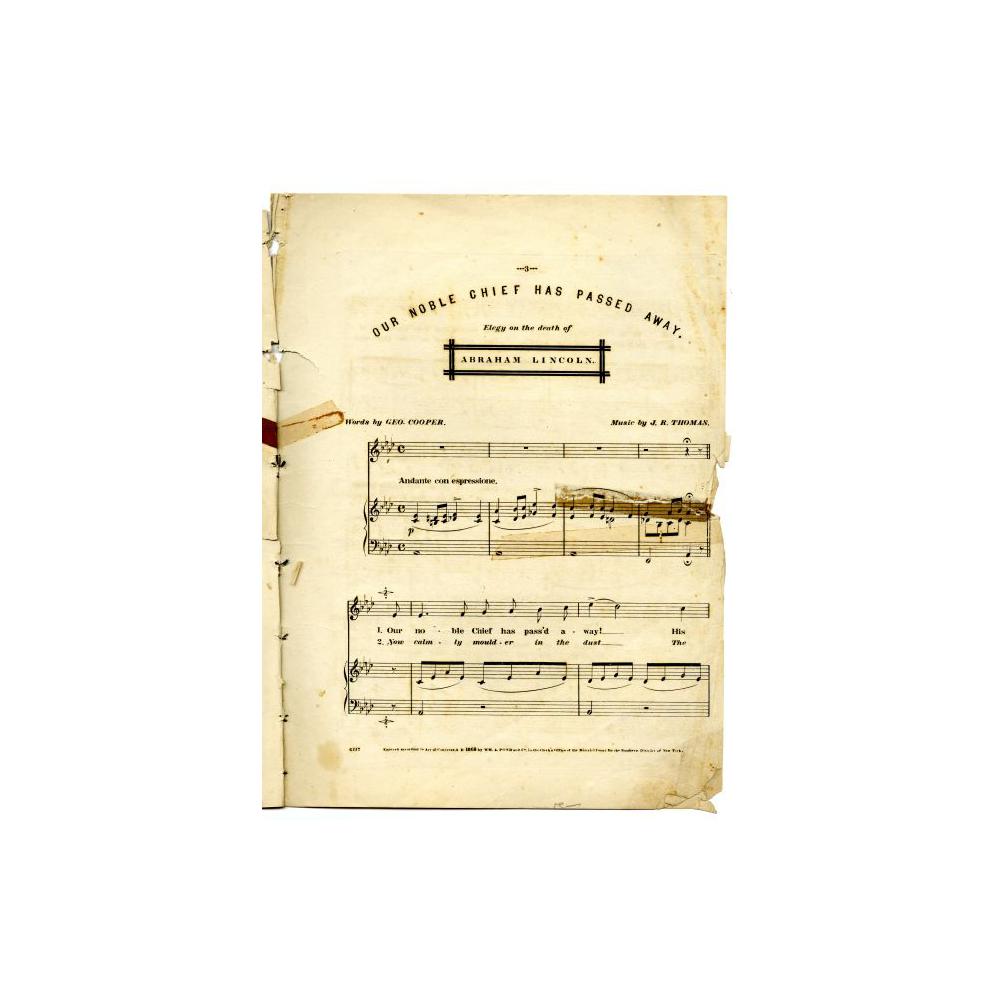 Image: Our Noble Chief Has Passed Away