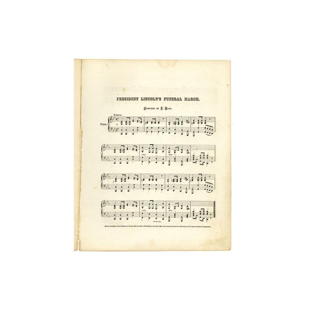 Image: President Lincoln's Funeral March