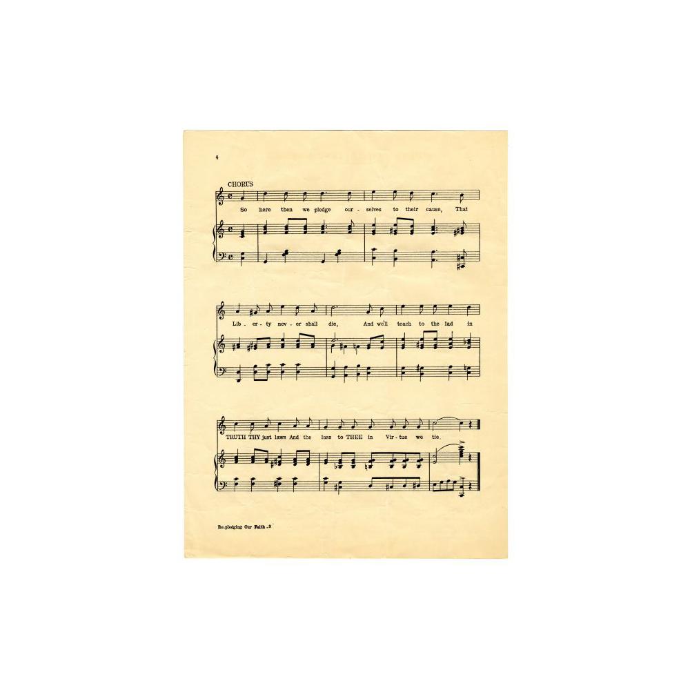 Image: Re-Pledging Our Faith