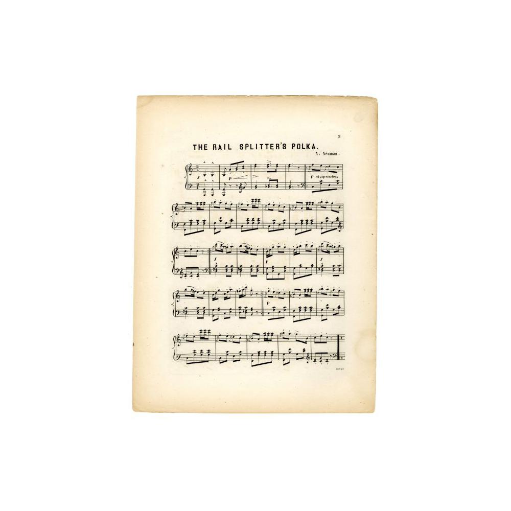 Image: The Rail Splitter's Polka