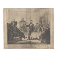 Image: Abraham Lincoln Defending Young Armstrong