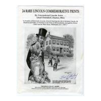 Image: 24 Rare Lincoln Commemorative Prints