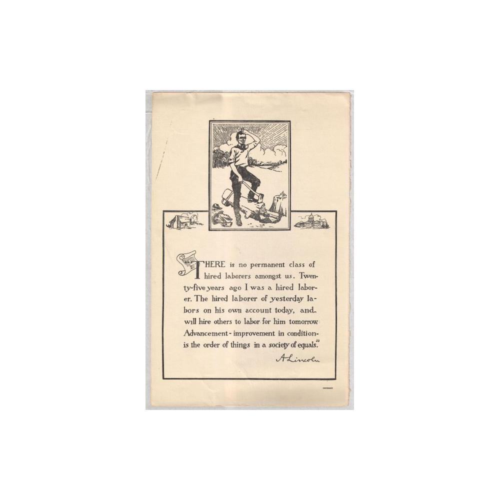 Image: There is No Permanent Class of Hired Laborers