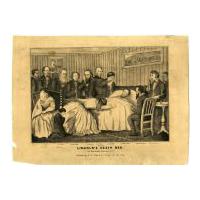 Image: Lincoln's Death Bed