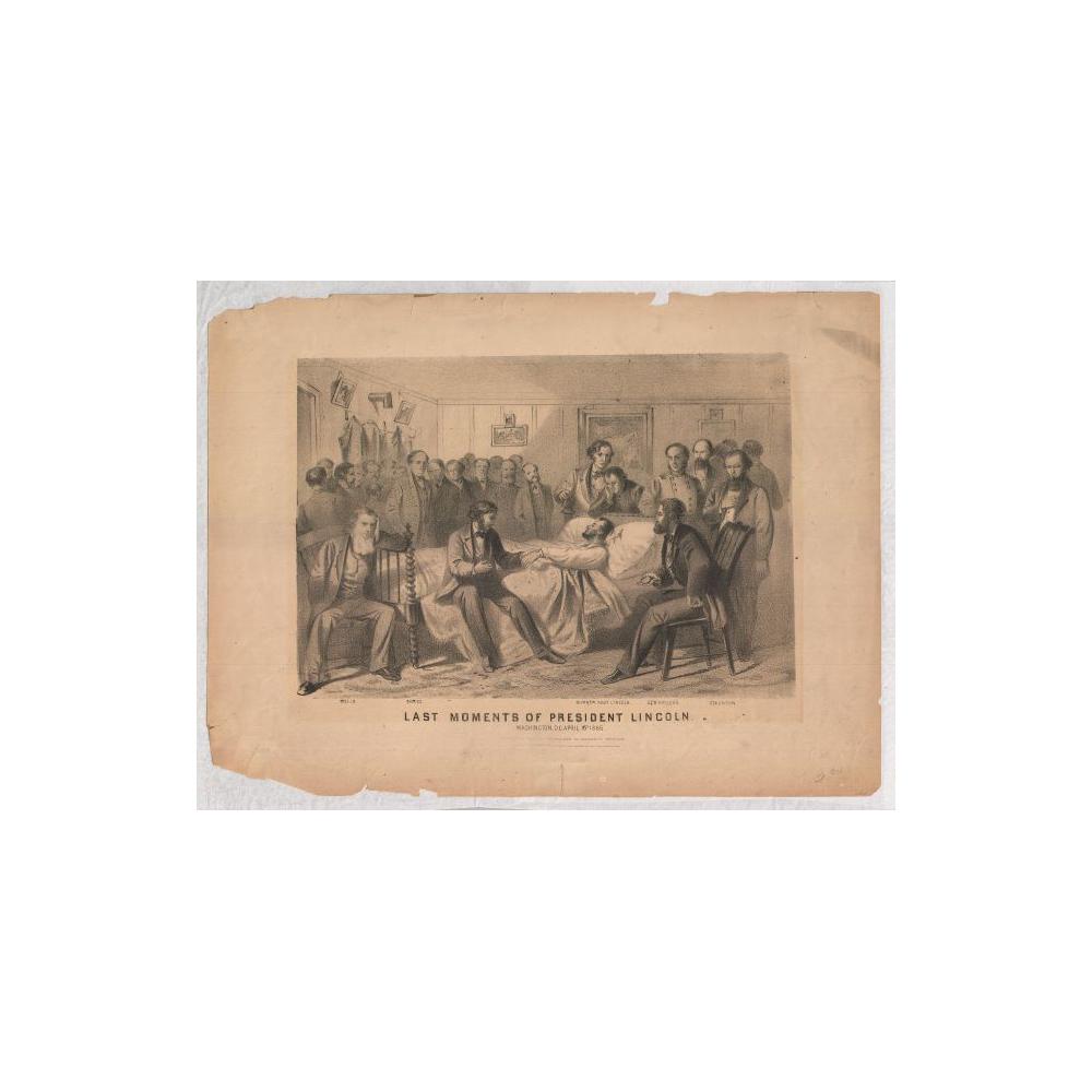 Image: Last Moments of President Lincoln