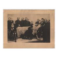 Image: Deathbed of President Lincoln