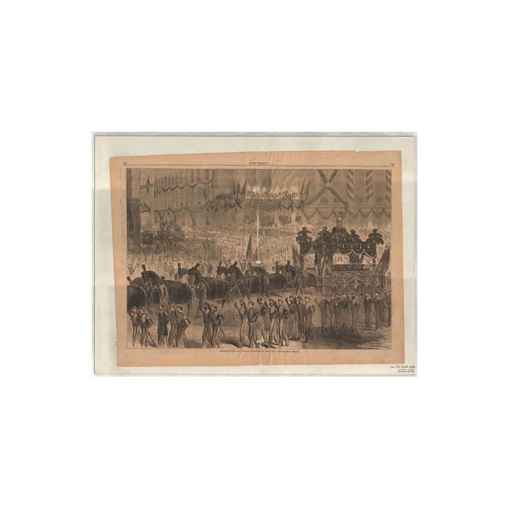 Image: President Lincoln's Funeral Procession in New York City