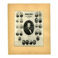 Image: Abraham Lincoln and His Pall Bearers, April 19, 1865