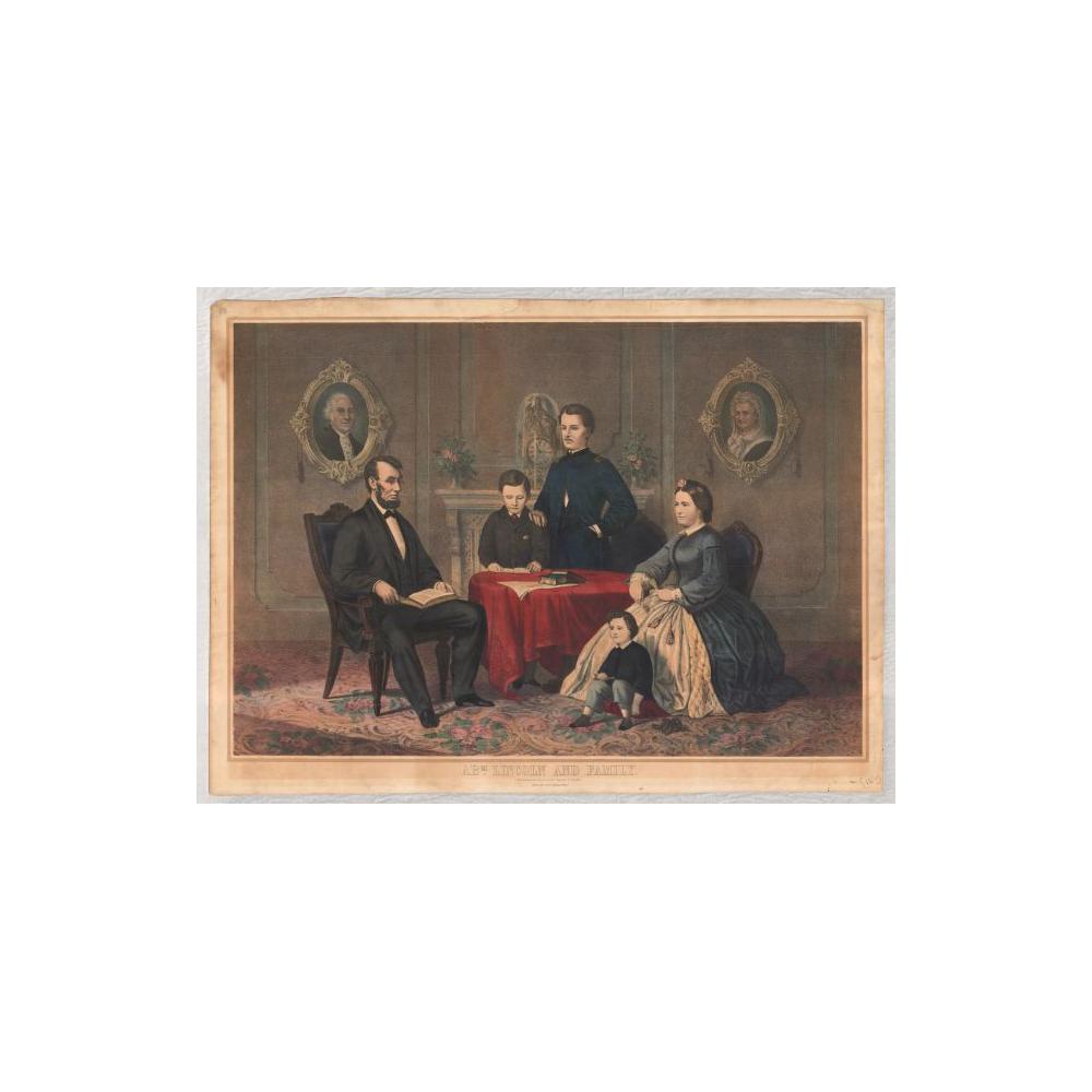 Image: Abm. Lincoln and Family