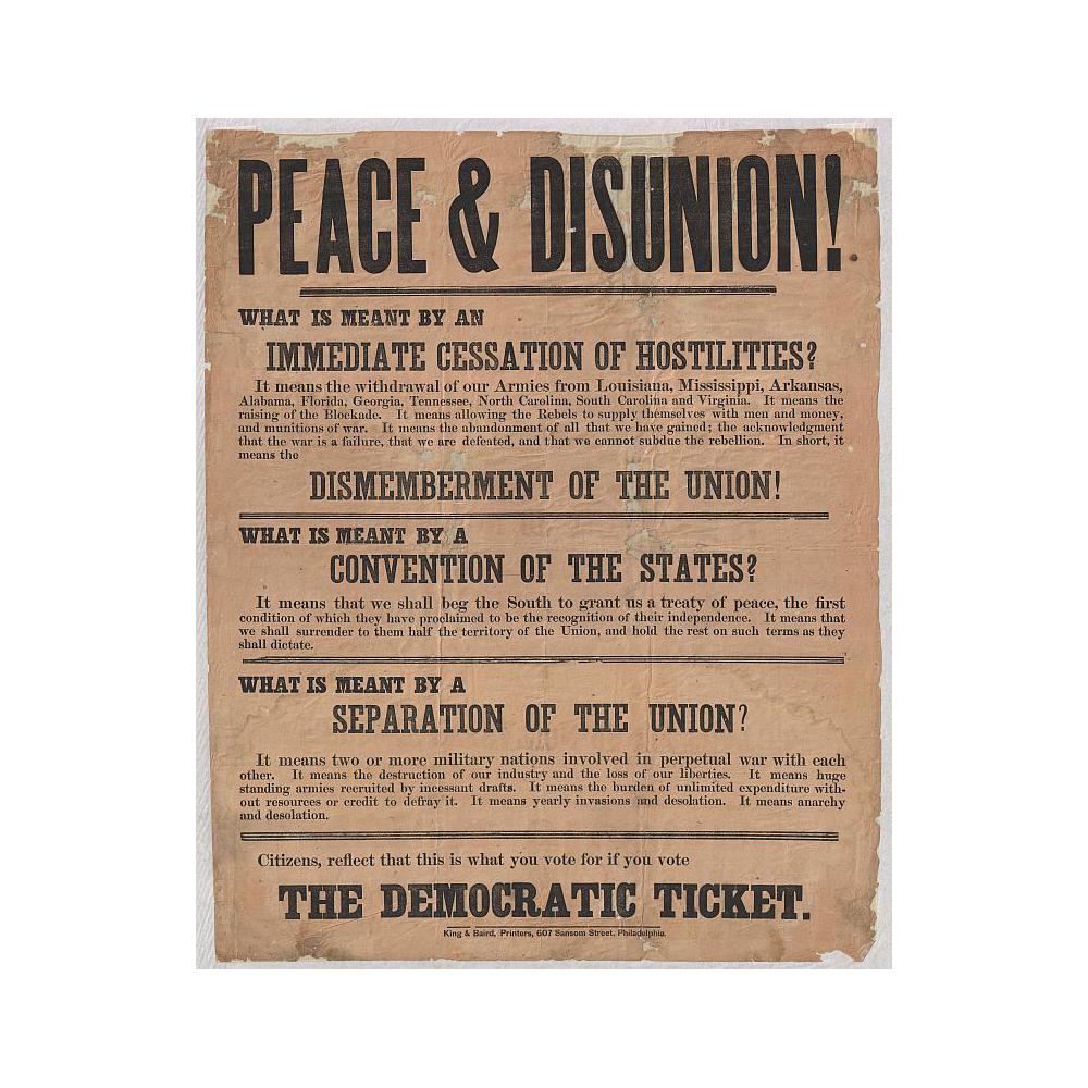 Image: Peace & Disunion!