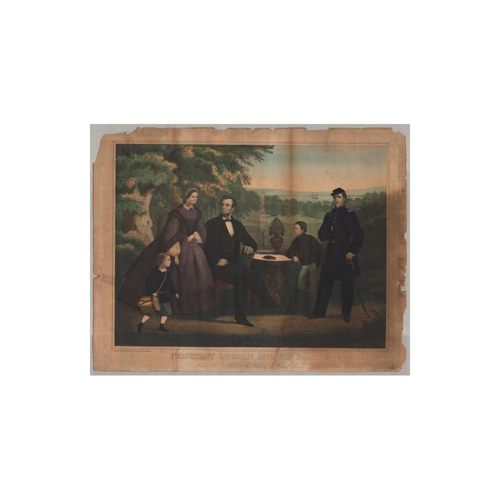 Image: President Lincoln and His Family