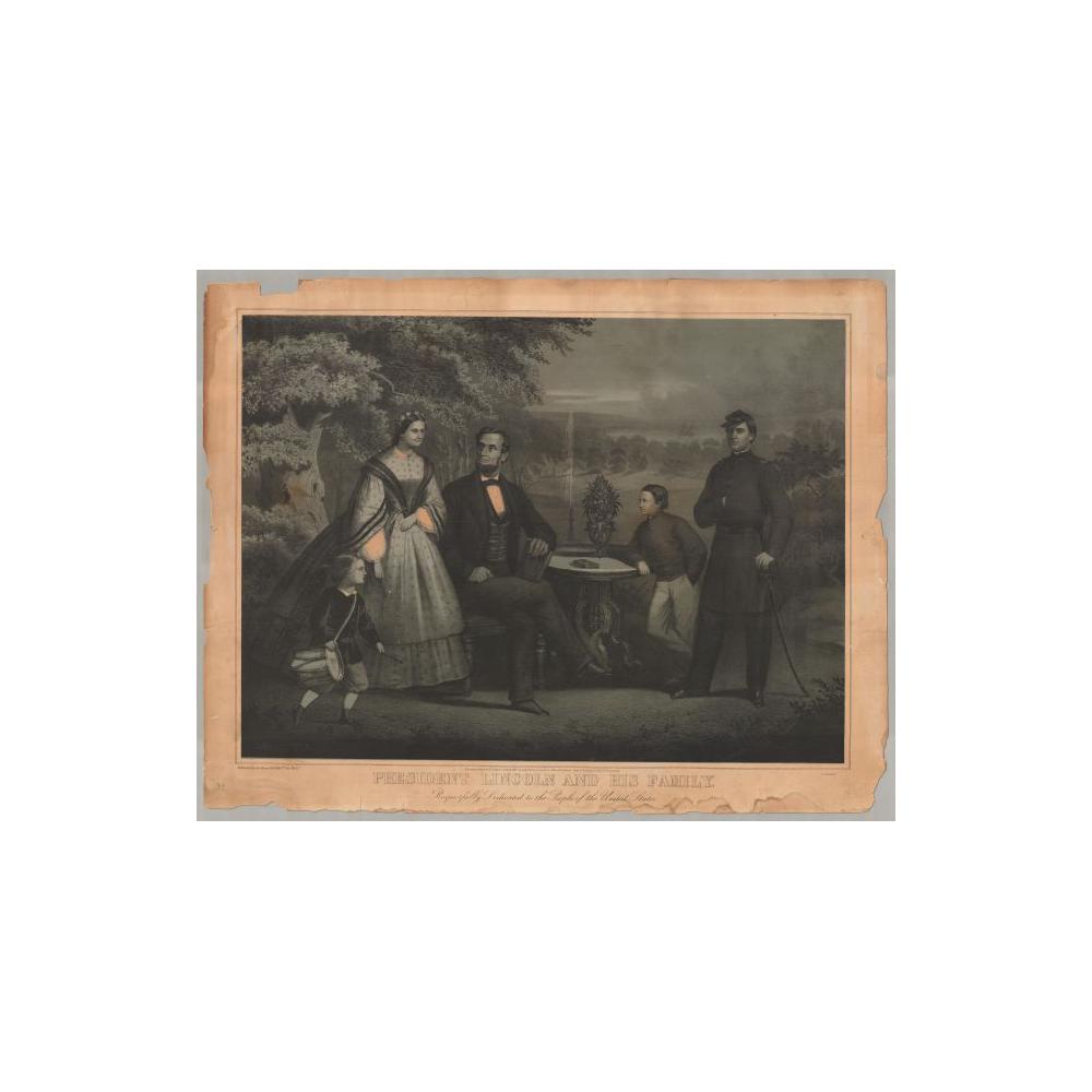 Image: President Lincoln and His Family