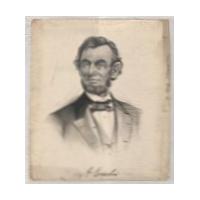 Image: Portrait of A. Lincoln