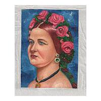 Image: Oil Portrait of Mary Todd Lincoln