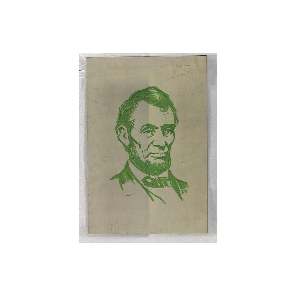 Image: Marker Portrait of Lincoln
