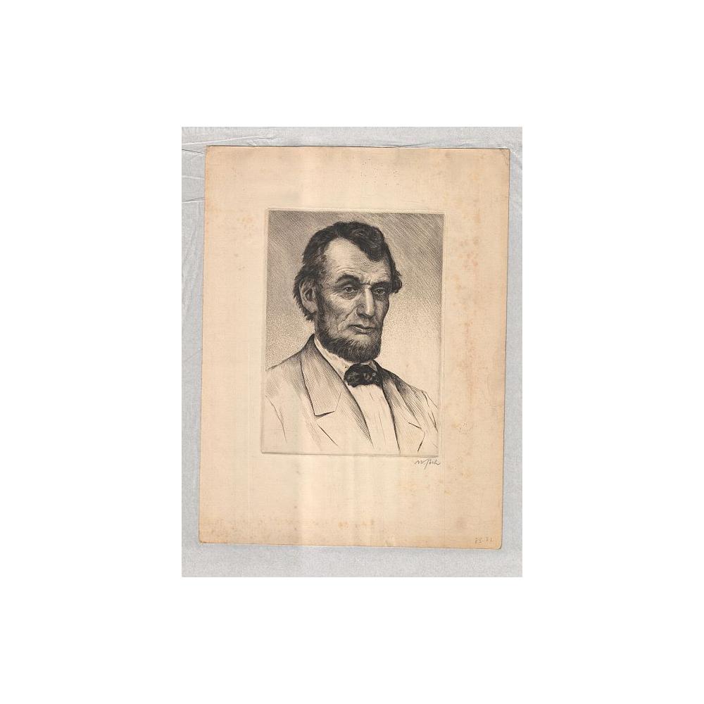 Image: Medium Sized Portrait of Lincoln