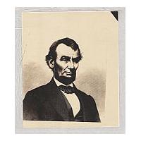 Image: Print of President Abraham Lincoln