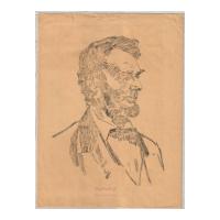 Image: Manila Envelope with Lincoln Portrait