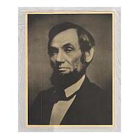 Image: Albertype of President Abraham Lincoln