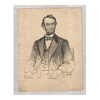 Image: President Abraham Lincoln, seated