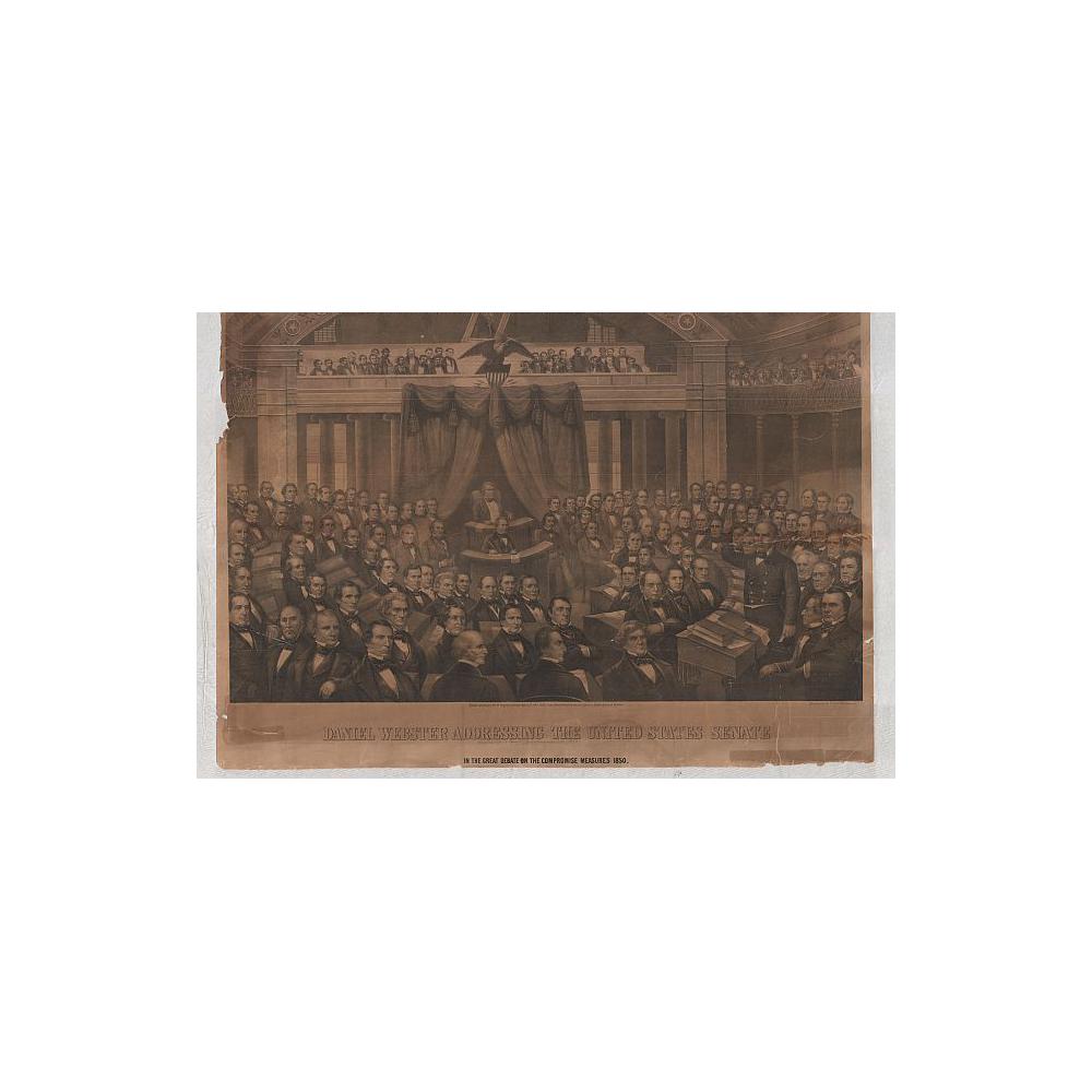 Image: Daniel Webster Addressing the United States Senate
