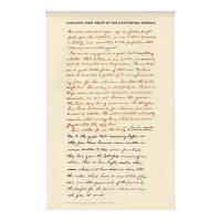 Image: Lincoln's First Draft of the Gettysburg Address